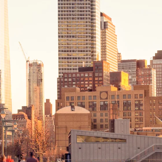 Tribeca Battery Park city neighborhood