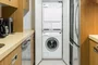 In-unit washer/dryer.