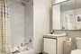 Imported Carrara marble bathrooms