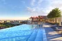 The gravity-defying rooftop infinity pool and hot tub offer unobstructed panoramic views of the District.